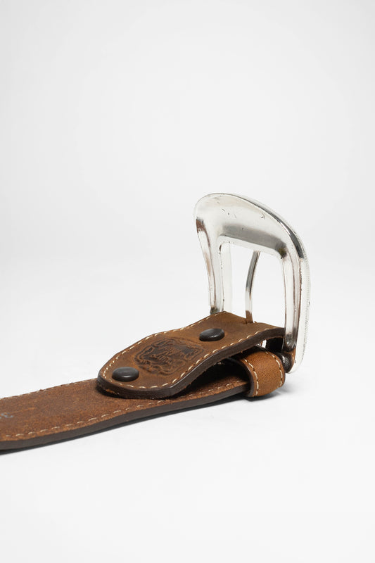 Seitenansicht Justin Boots CUTTING CHAMP Unisex Braun