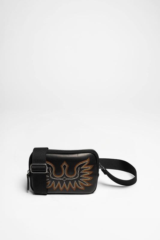 Seitenansicht Ariat CASANOVA BELT BAG Schwarz