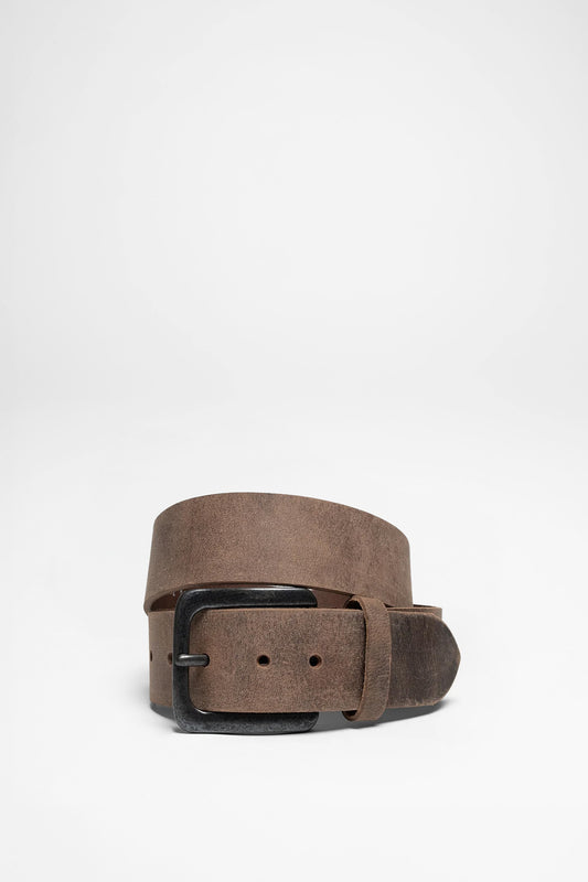 Seitenansicht Vanzetti V4592 Leather Belt Dark Brown