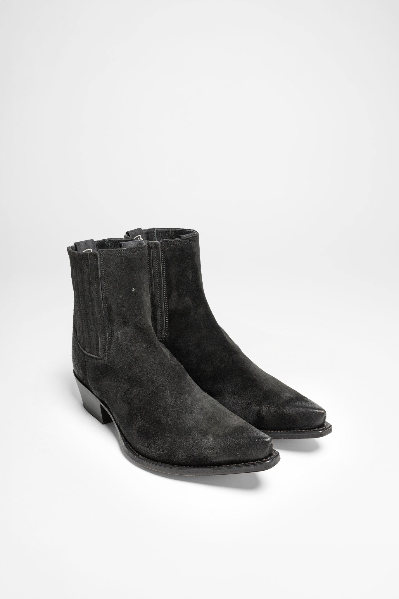 Sendra 1692 CUERVO MICK Black Western ankle boots - Serraje