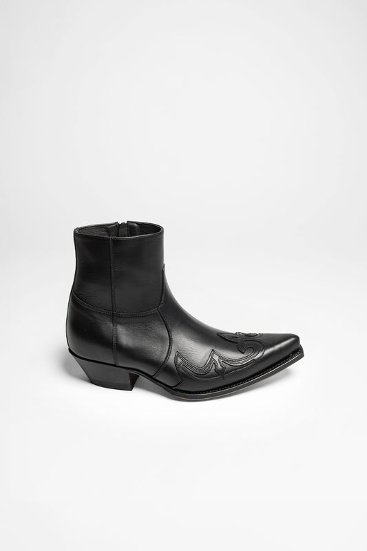 Seitenansicht Sendra 7783 JAVI Unisex Schwarz
