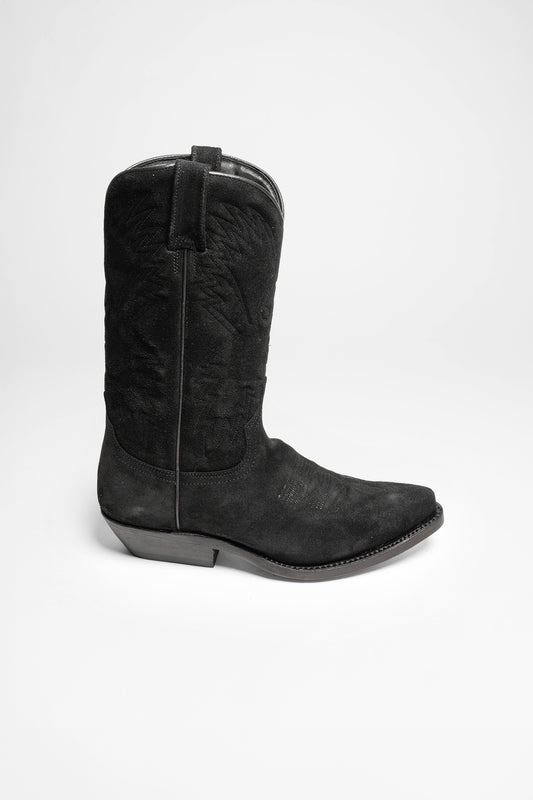Seitenansicht FB Fashion Boots 033 Unisex Schwarz