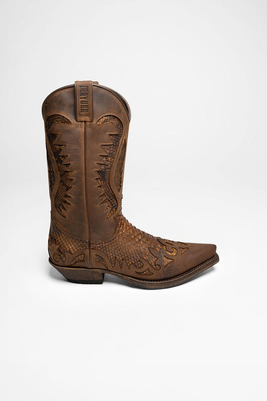 Seitenansicht Mayura Boots 2567 DESERT Herren Dunkelbraun