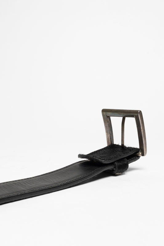 Seitenansicht Sendra 6660 Black Leather Belt