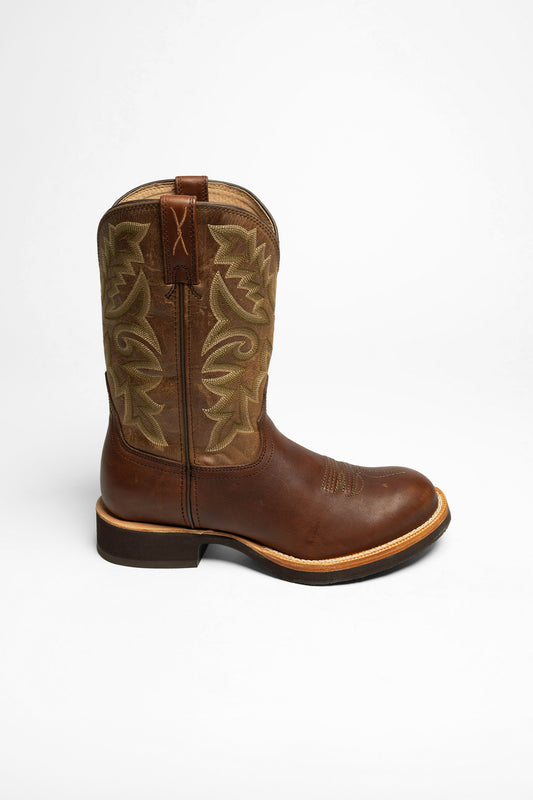 Seitenansicht Twisted X Boots 1692 HORSEMAN Men's Western Riding Boots Brown