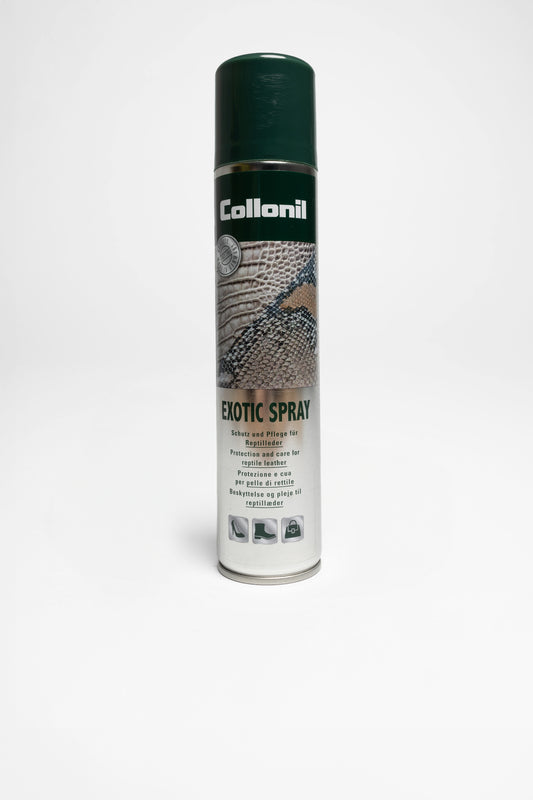 Seitenansicht Collonil EXOTIC SPRAY CLASSIC Imprägnierspray 200 ml Farblos