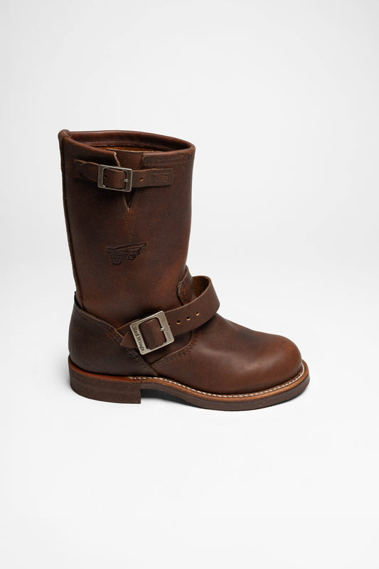 Seitenansicht Red Wing Shoes 2991 ENGINEER Engineerstiefel Braun