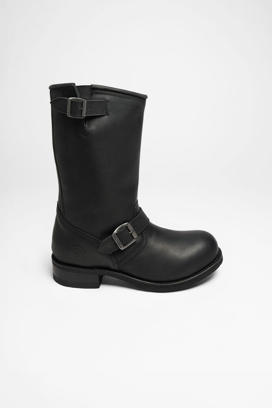 Seitenansicht Sendra 9852 STEEL Unisex Schwarz