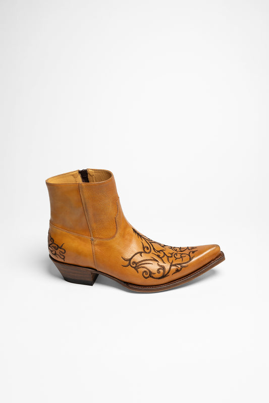 Seitenansicht Sendra 7216 JAVI Unisex Braun