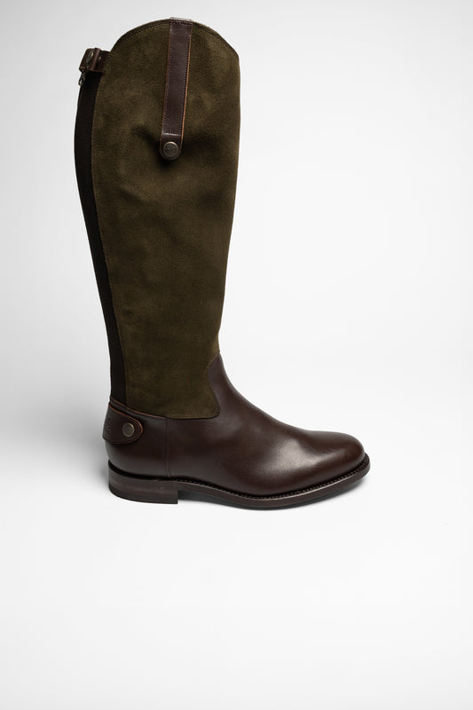 Seitenansicht El Estribo 2285 TORO Damen Braun Grün