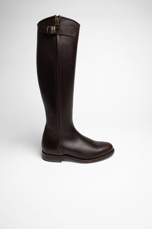 Seitenansicht El Estribo 1221 TERNERA Unisex Braun