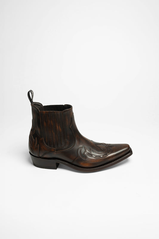 Seitenansicht Mayura Boots MB021 Herren Braun