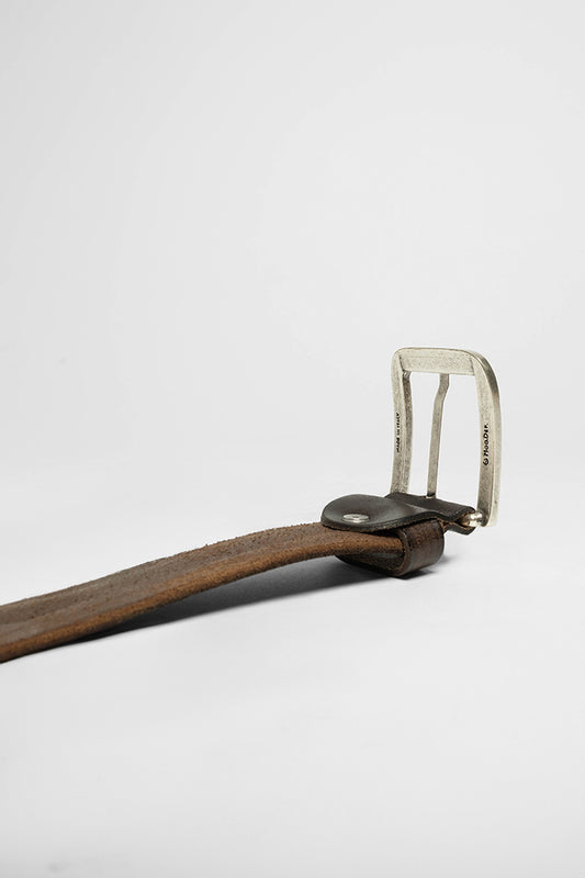 Seitenansicht Vanzetti V4384-691 Dark brown leather belt