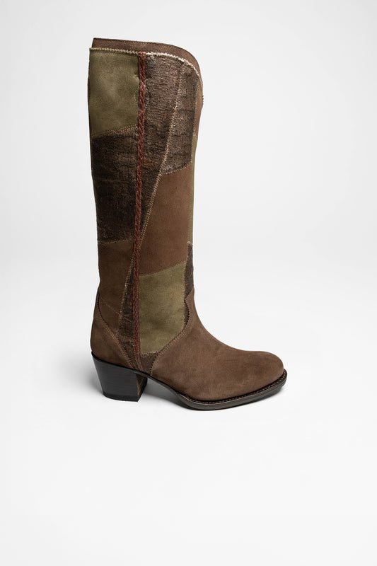 Seitenansicht Sendra 13695 DEPLUS Damen Braun