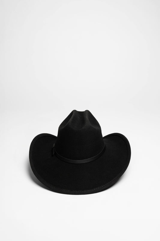 Seitenansicht Dallas Hats WILD BILL Unisex Schwarz