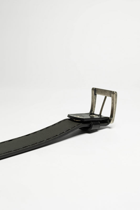 Seitenansicht FB Fashion Boots FG5847 Black Leather Belt