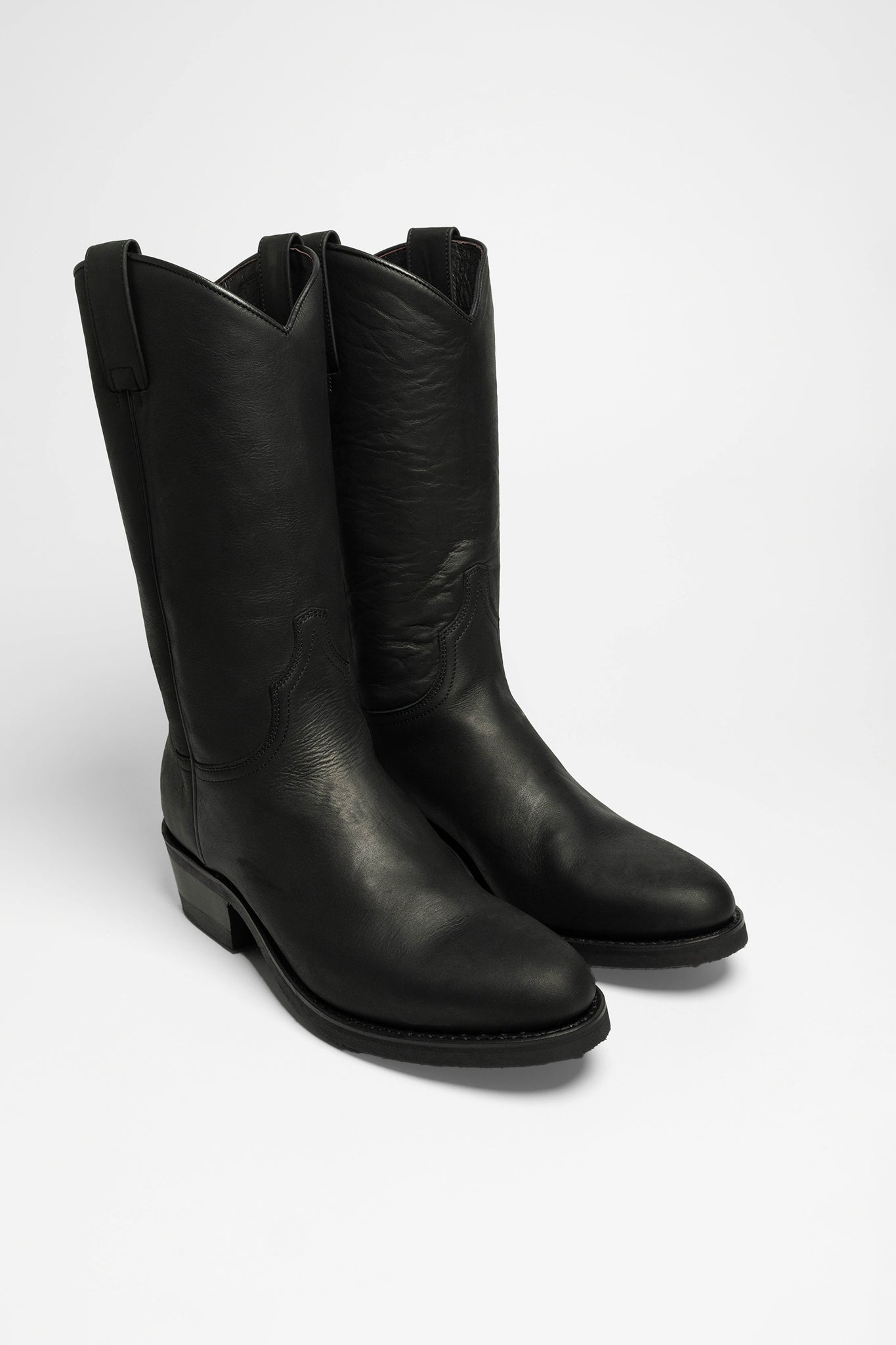 Western boots fashion for women black