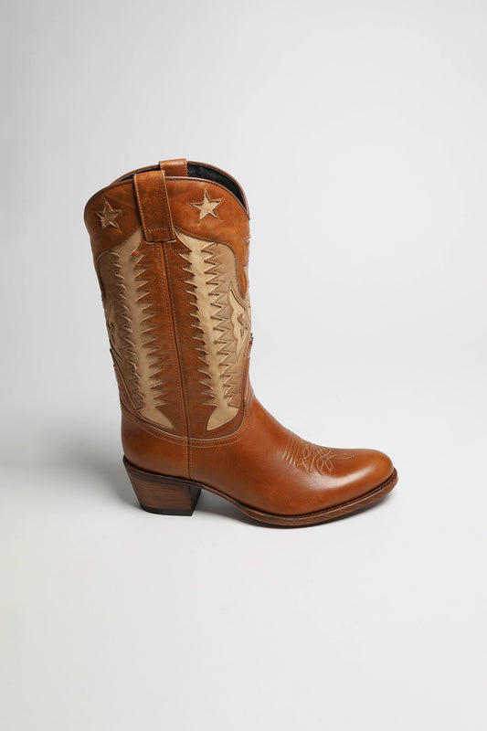 Seitenansicht Sendra 14144 DEBORA Damen Braun