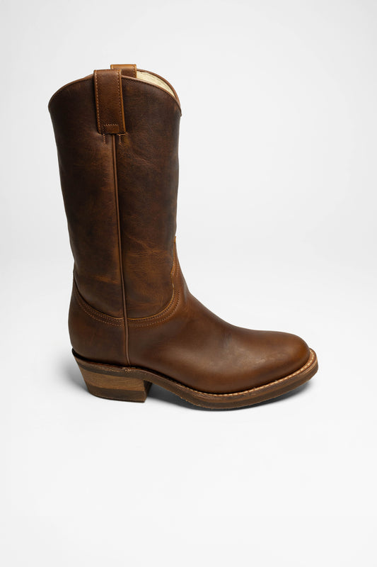 Seitenansicht Sendra 5588F LOZA Ladies Western Boots Brown - Lambskin Lining