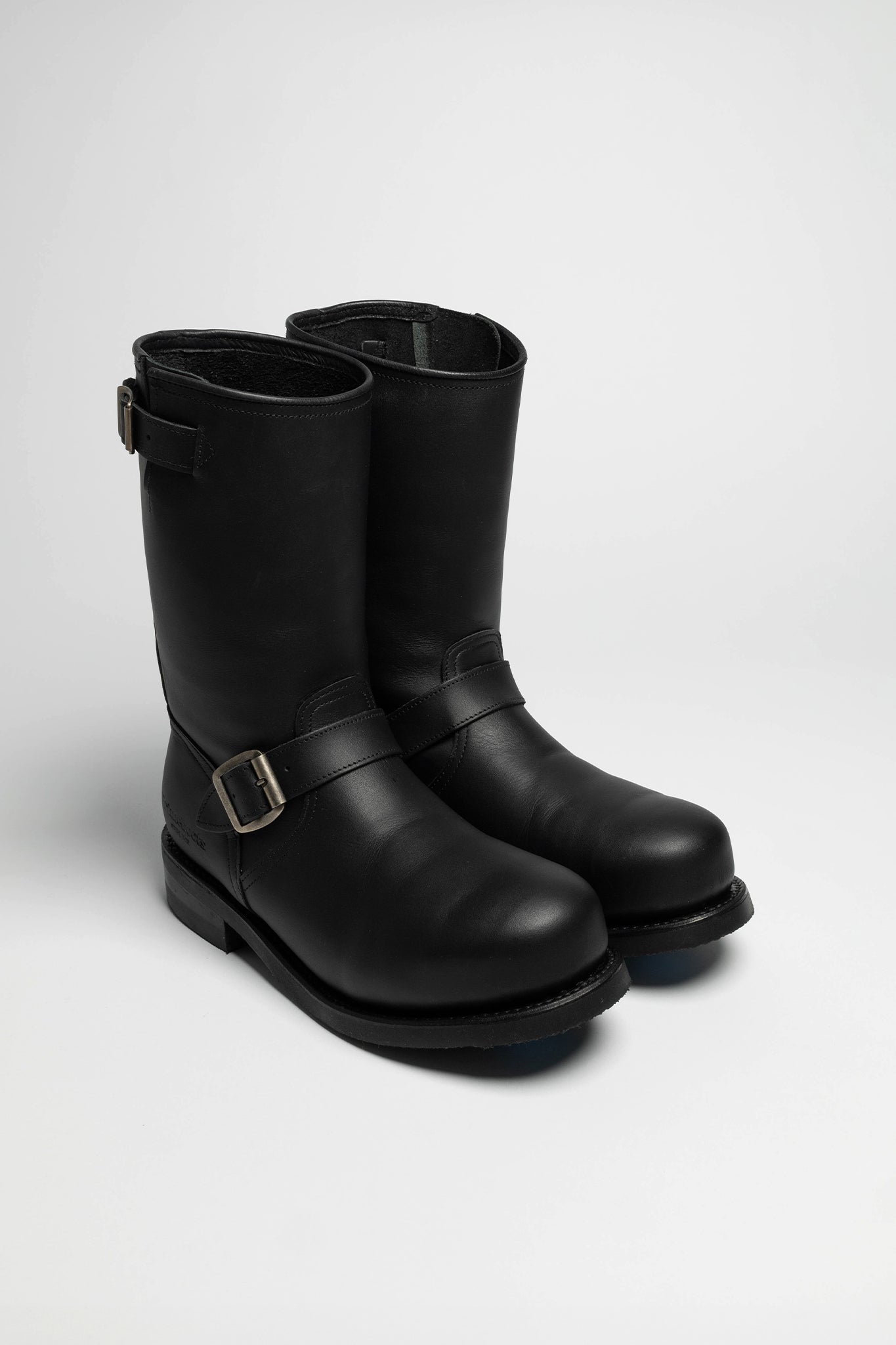 Biker boots steel toe on sale