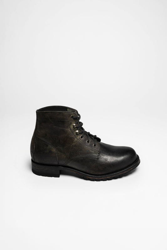 Seitenansicht Sendra 10604 MILLES Herren Schwarz