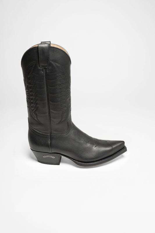 Seitenansicht Sendra 2073 WEST Unisex Schwarz