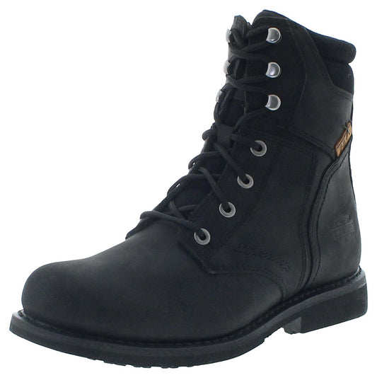 Seitenansicht Harley Davidson Harley-Davidson D97025 DARNEL CE Black Men's Lace-Up Boots Black