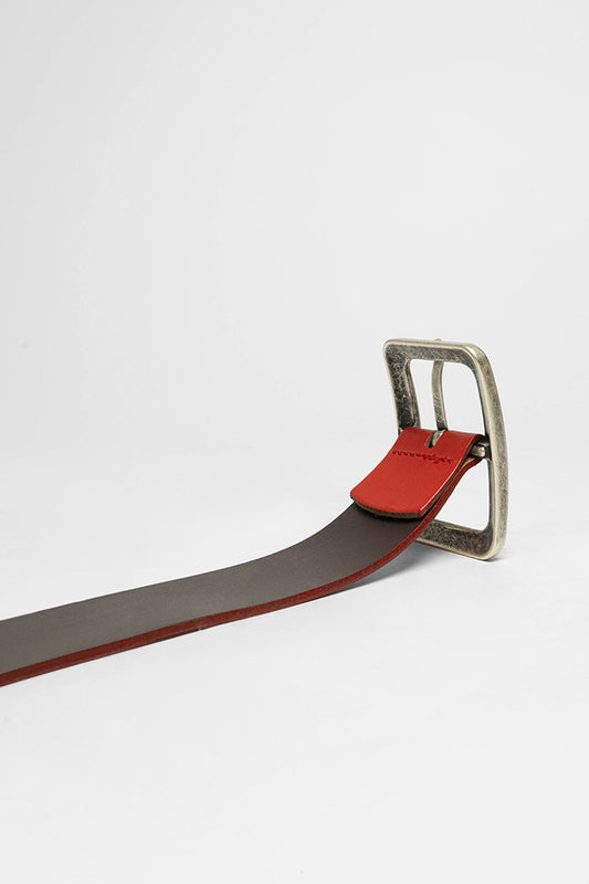 Seitenansicht Vanzetti V5386-350 Red women's leather belt