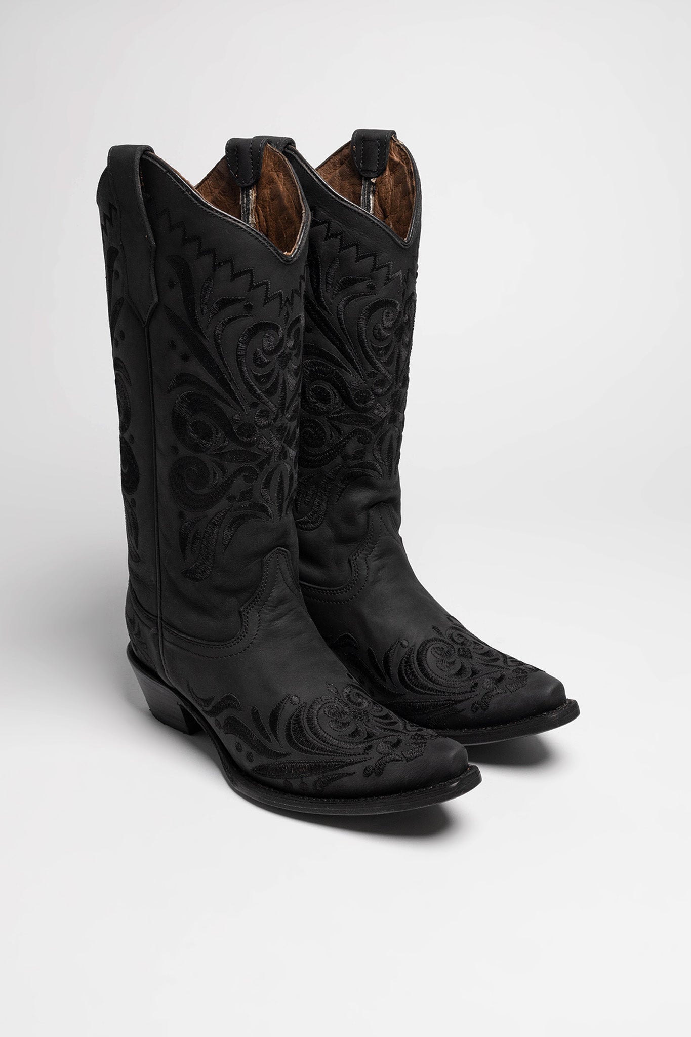 L5433 Women s Black Western Boots