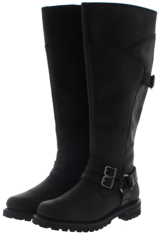 Seitenansicht Harley Davidson D84325 LOMITA Women's Engineer Boots Black