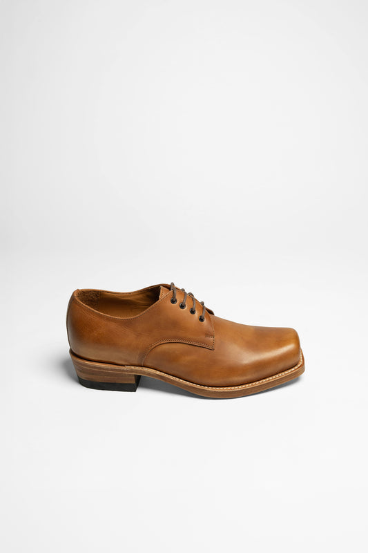 Seitenansicht Sendra 530 PETE Brown Leather Shoes - Olimpia
