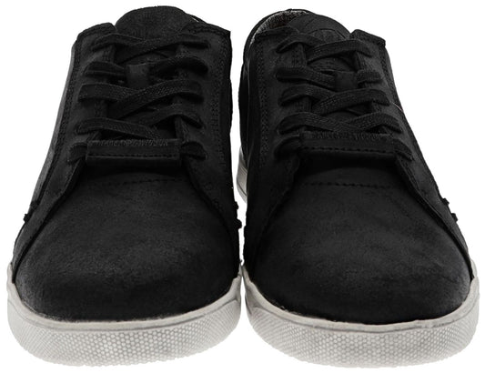 Seitenansicht Harley Davidson D96205 YORKTON men's low-top sneakers black