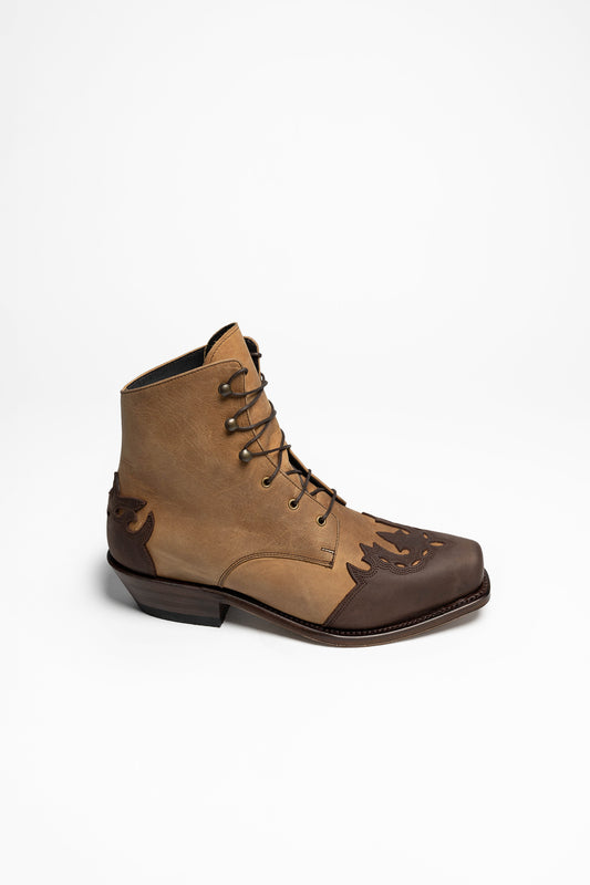 Seitenansicht Sendra 16008 58 SAM Damen Braun