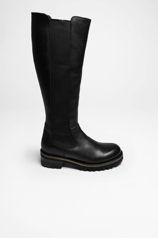 Seitenansicht Sendra 17327 LIGHTING Damen Schwarz