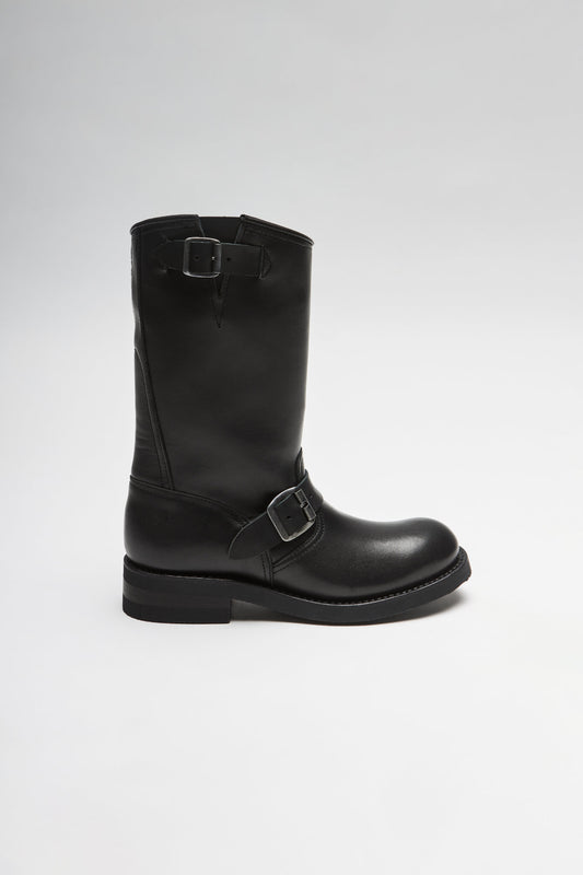 Seitenansicht FB Fashion Boots LUCIO Unisex Schwarz