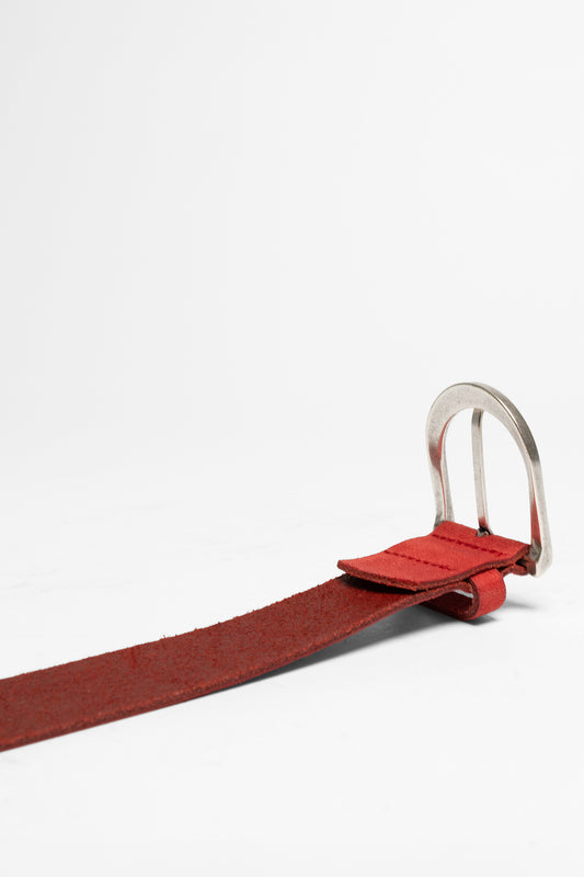 Seitenansicht Vanzetti V5845 Ladies Leather Belt Red