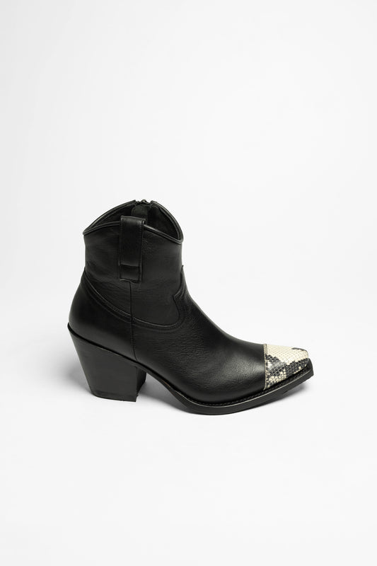Seitenansicht Sendra 17329 LULA Damen Schwarz