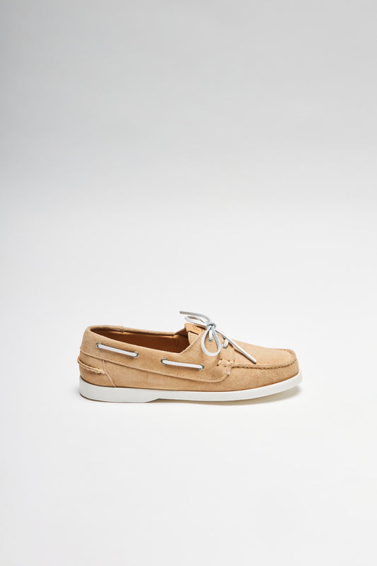 Seitenansicht FB Fashion Boots CAPRI WAKA Damen Beige Bootschuh