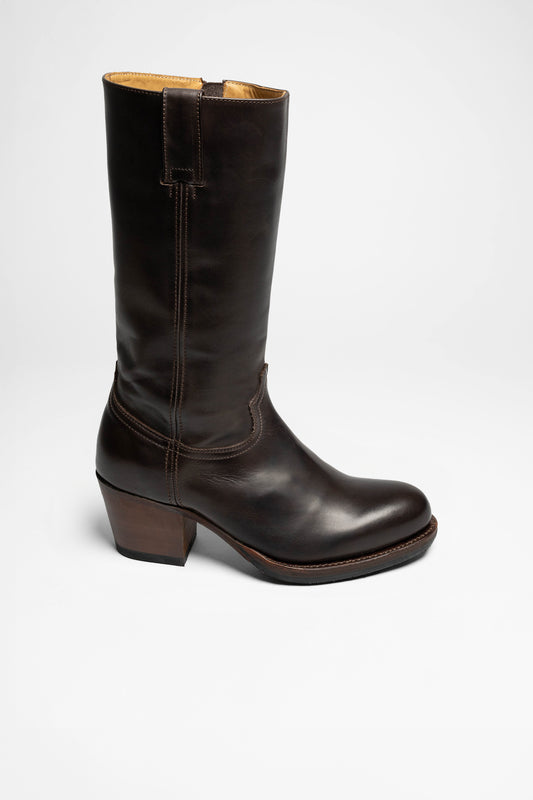 Seitenansicht Sendra 17615 DEPLUS Damen Dunkelbraun