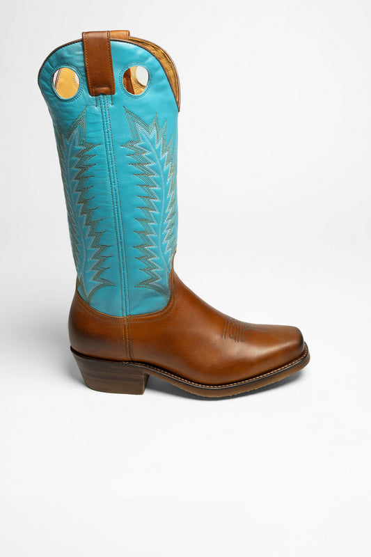 Seitenansicht Sendra 17617 MUST Ladies Buckaroo Boots Brown