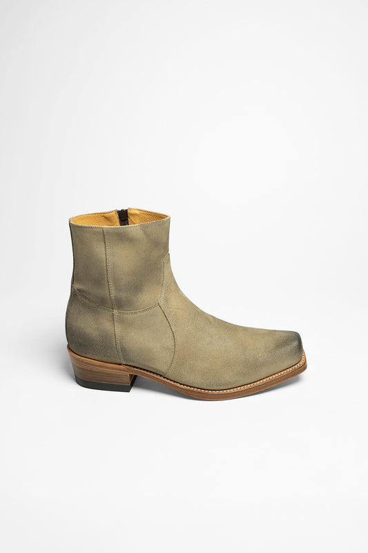 Seitenansicht Sendra 5200 58 STRONG Men's Coyboy Ankle Boots Beige