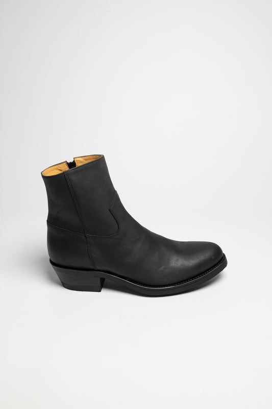 Seitenansicht Sendra 4984 LAZO Men's Western Ankle Boots Black