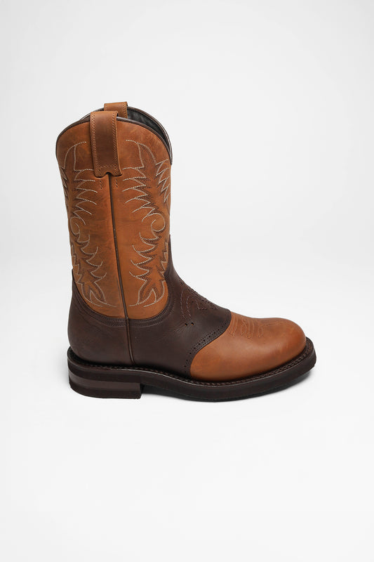 Seitenansicht FB Fashion Boots ROPER-S II Ladies Brown Western Riding Boots