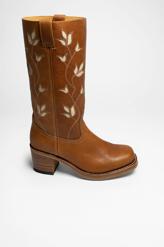 Seitenansicht Sendra 17980 TOLEDO Damen Braun