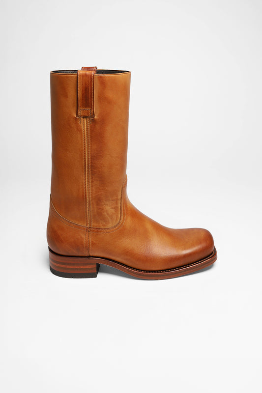 Seitenansicht FB Fashion Boots LOU leather boots brown