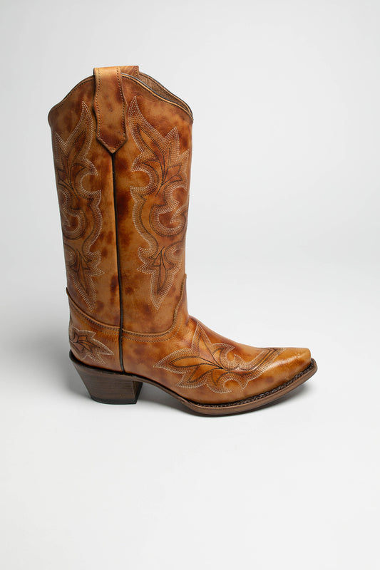 Seitenansicht Corral Boots L5780 Damen Braun