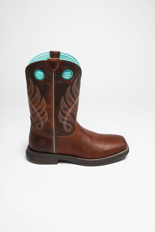 Seitenansicht Ariat ANTHEM MYRA Ladies Western Riding Boots Brown