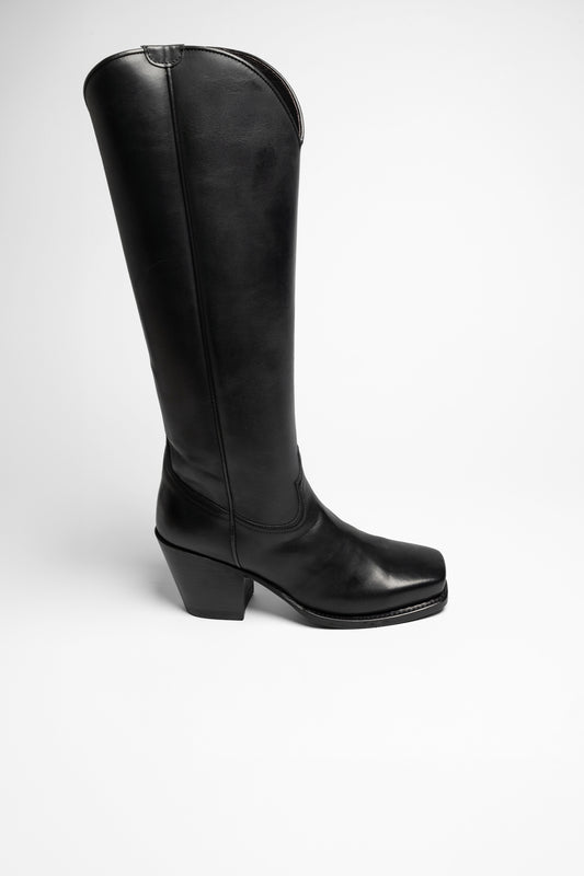 Seitenansicht Sendra 17384 LAYA Damen Schwarz