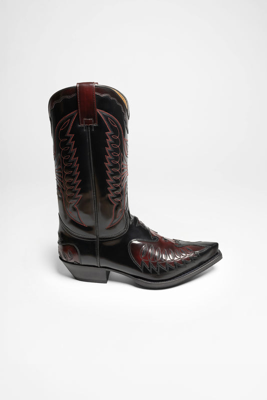 Seitenansicht Sendra 2720 CUERVO IBIZA Herren Schwarz
