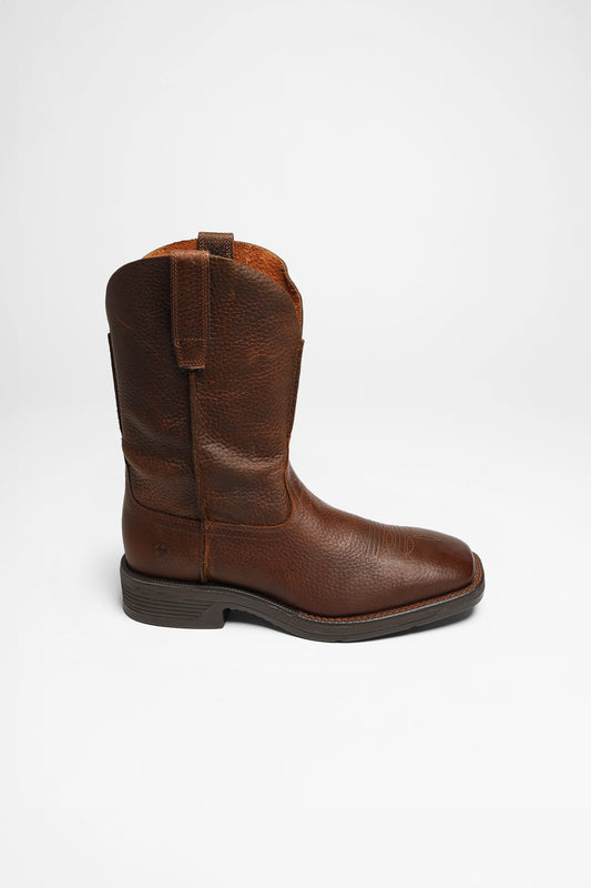 Seitenansicht Ariat RIDGEBACK RAMBLER EE Men's Western Riding Boots Brown - Extra Wide Fit